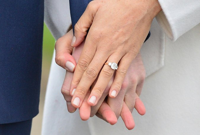 Prince Harry Meghan Markle Engagement Ring